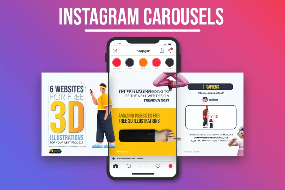 Instagram carousels